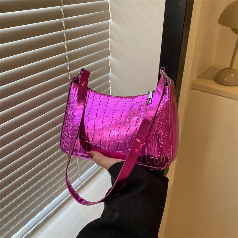 Stone pattern small bag women s 2024 spring new Korean version light shoulder armpit fashion casual simple small square bag фіолетовий
Stone pattern small bag women s 2024 spring new Korean version light shoulder armpit fashion casual simple small square bag фіолетовий