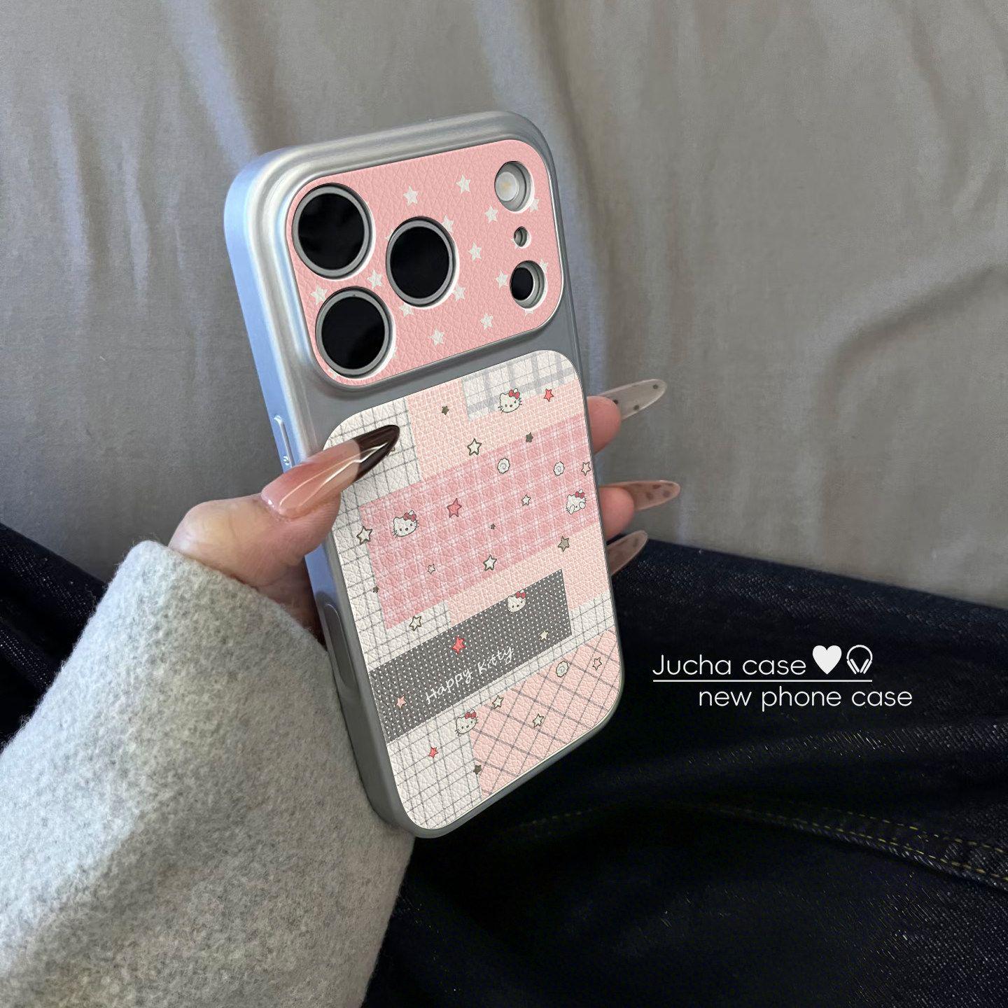 Apple 17Promax Phone Case: Cartoon Design with iPhone16 Niche 15 Style - Star Plaid KT iPhone 15 Pro
Apple 17Promax Phone Case: Cartoon Design with iPhone16 Niche 15 Style - Star Plaid KT iPhone 15 Pro