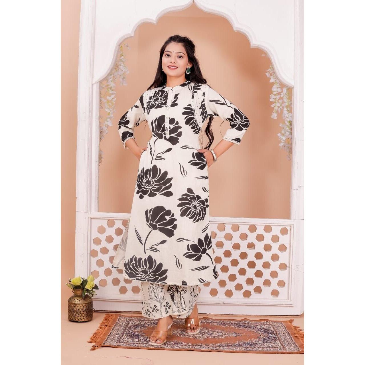 Красивый дизайнерский готовый к носке комплект из кружева Kurta, женский топ-туника из хлопка Kurti VF-20183 M-38
Красивый дизайнерский готовый к носке комплект из кружева Kurta, женский топ-туника из хлопка Kurti VF-20183 M-38