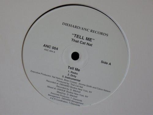 12inch Record THAT CAT NAT - Tell Me ANC004 ANC Records, Di 1997 US Rap & Hip-Hop/R&B Used
12inch Record THAT CAT NAT - Tell Me ANC004 ANC Records, Di 1997 US Rap & Hip-Hop/R&B Used