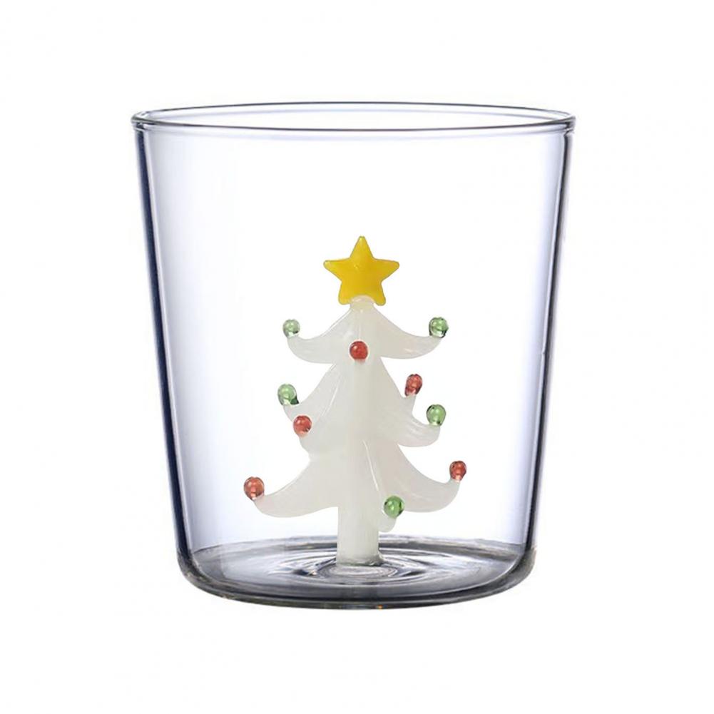Christmas Celebration Drinkware Christmas Wine Glasses Festive Christmas Drinkware Set 3d Wine Glass Cup with Tree for Holiday білий
Christmas Celebration Drinkware Christmas Wine Glasses Festive Christmas Drinkware Set 3d Wine Glass Cup with Tree for Holiday білий