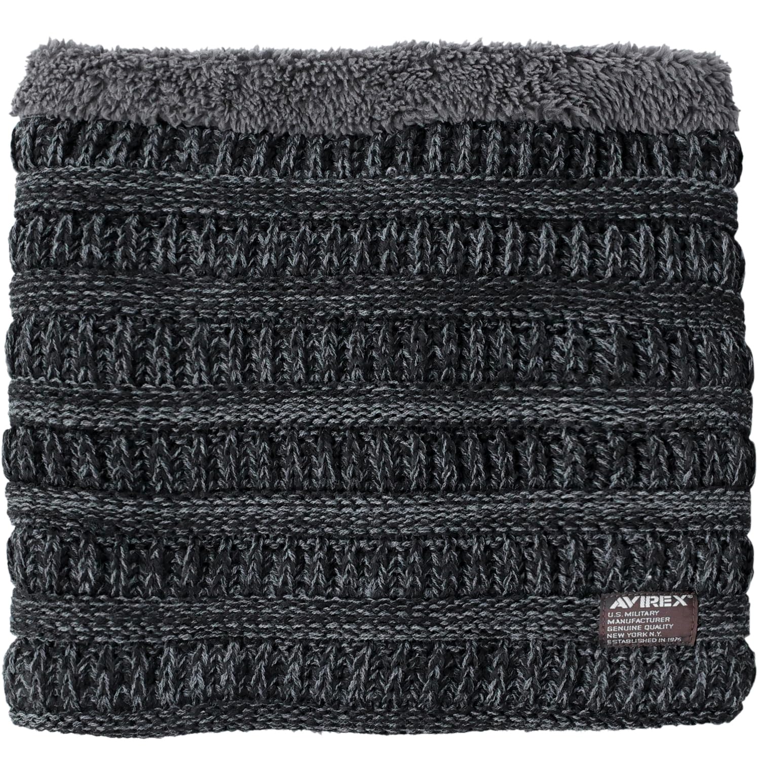 Avirex Chunky Big Neck Scarf for Men and Warm and Warm for 059 Boa-Lined Warmer/Snood Women, Winter, Charcoal,
Avirex Chunky Big Neck Scarf for Men and Warm and Warm for 059 Boa-Lined Warmer/Snood Women, Winter, Charcoal,