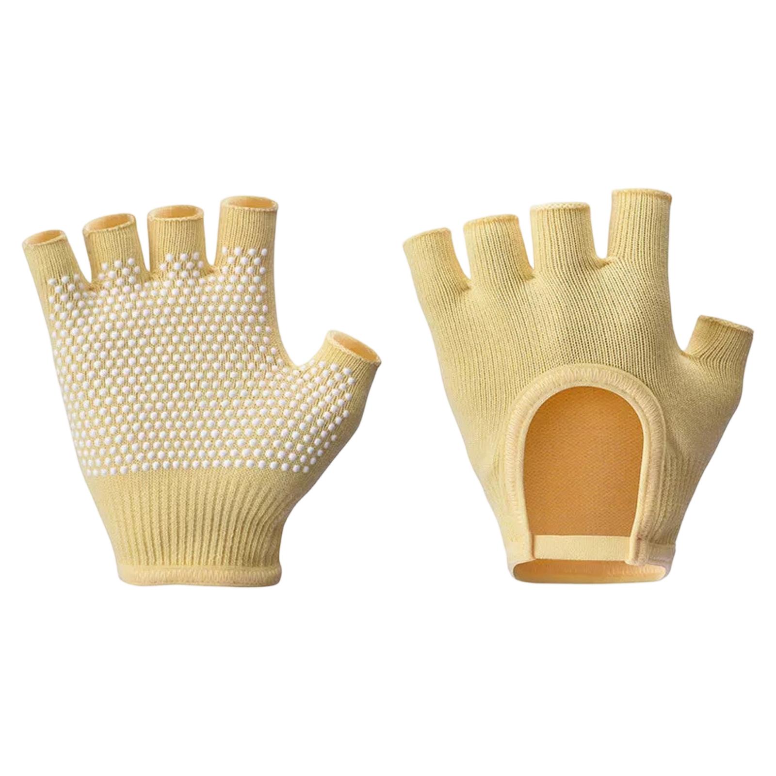 Yoga Gloves For Women Nonslip Half Finger Workout Glove For Gym Exercise One Size жовтий
Yoga Gloves For Women Nonslip Half Finger Workout Glove For Gym Exercise One Size жовтий