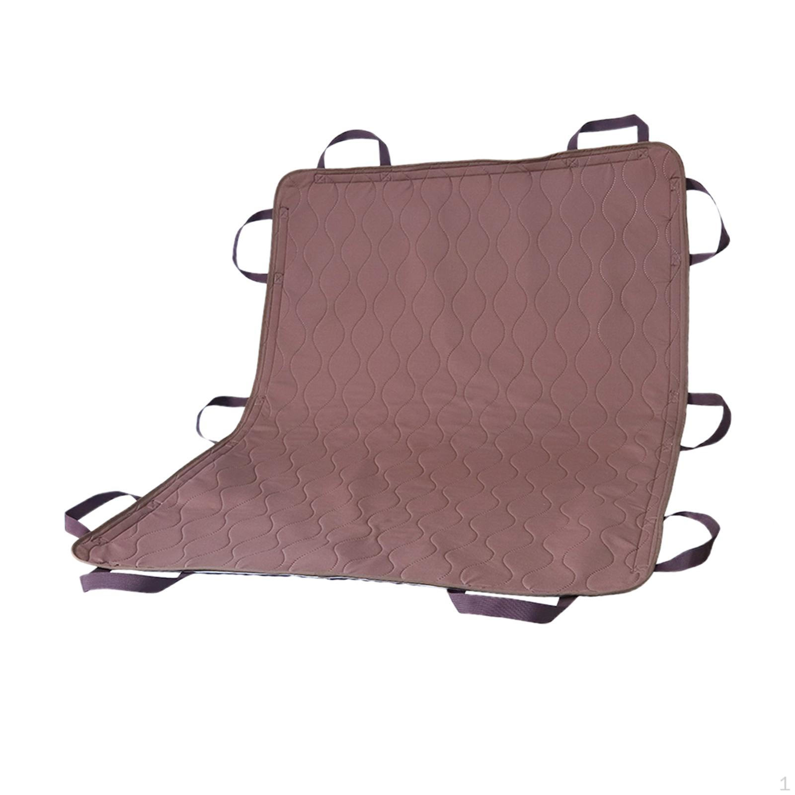 Многофункциональная подъемная простыня для пожилых людей, моющаяся, переносная подкладка для инвалидов коричневый