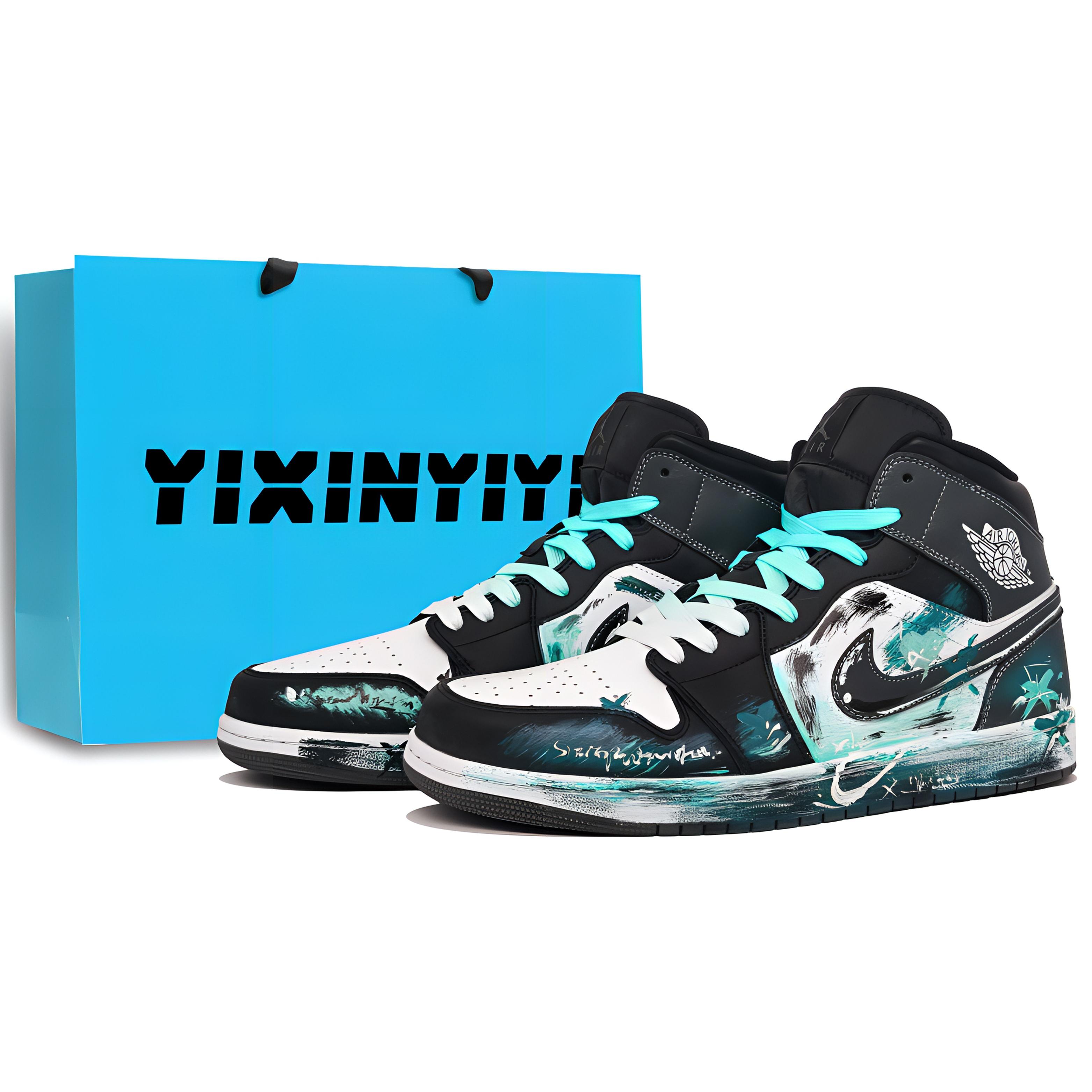 Jordan Air Jordan 1 Abrasion Resistant Abrasion Resistant Mid top Vintage Basketball Shoes Men s Lake Cyan DQ8426-001(Team400-) 44
Jordan Air Jordan 1 Abrasion Resistant Abrasion Resistant Mid top Vintage Basketball Shoes Men s Lake Cyan DQ8426-001(Team400-) 44