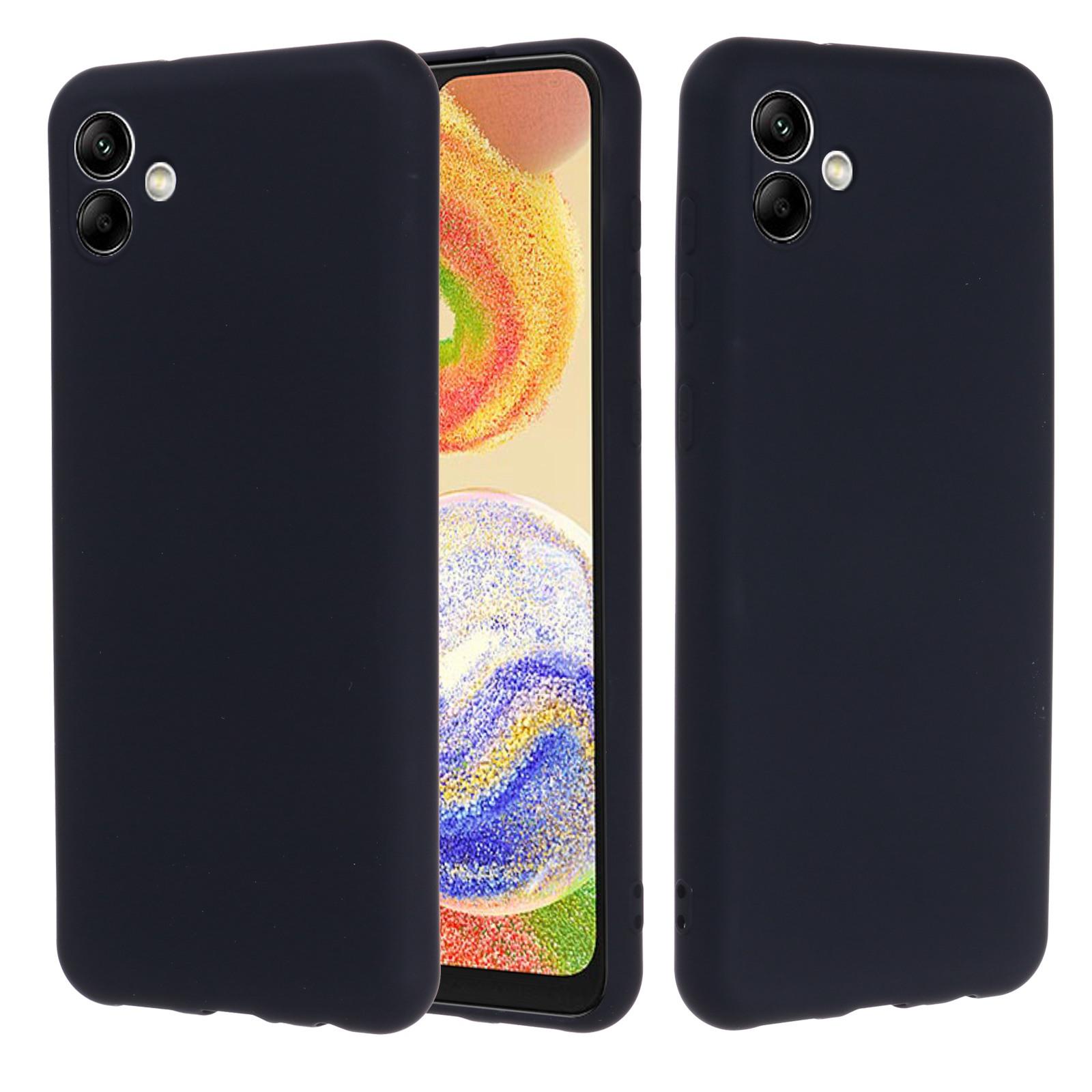 For Samsung Galaxy A04 4G (164.4 x 76.3 x 9.1 mm) Liquid Silicone Phone Case Anti-Scratch Soft Fiber Lining Camera Protection Cover with Strap Black
For Samsung Galaxy A04 4G (164.4 x 76.3 x 9.1 mm) Liquid Silicone Phone Case Anti-Scratch Soft Fiber Lining Camera Protection Cover with Strap Black