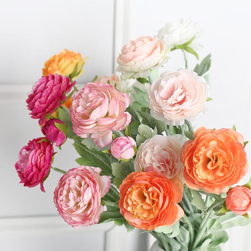 European Flocked Peony with Dew-Lotus Finish - Artificial 3-Head Flower for Home or Wedding Decoration
European Flocked Peony with Dew-Lotus Finish - Artificial 3-Head Flower for Home or Wedding Decoration
