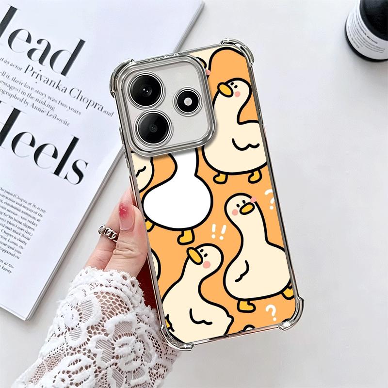 Cartoon Cute Duck Soft Phone Case For Xiaomi Redmi Note 14 15 Pro Plus 13 12 11S 11T 5G 10 9S 9 Plating Anti-Fall Fundas Redmi Note 9
Cartoon Cute Duck Soft Phone Case For Xiaomi Redmi Note 14 15 Pro Plus 13 12 11S 11T 5G 10 9S 9 Plating Anti-Fall Fundas Redmi Note 9