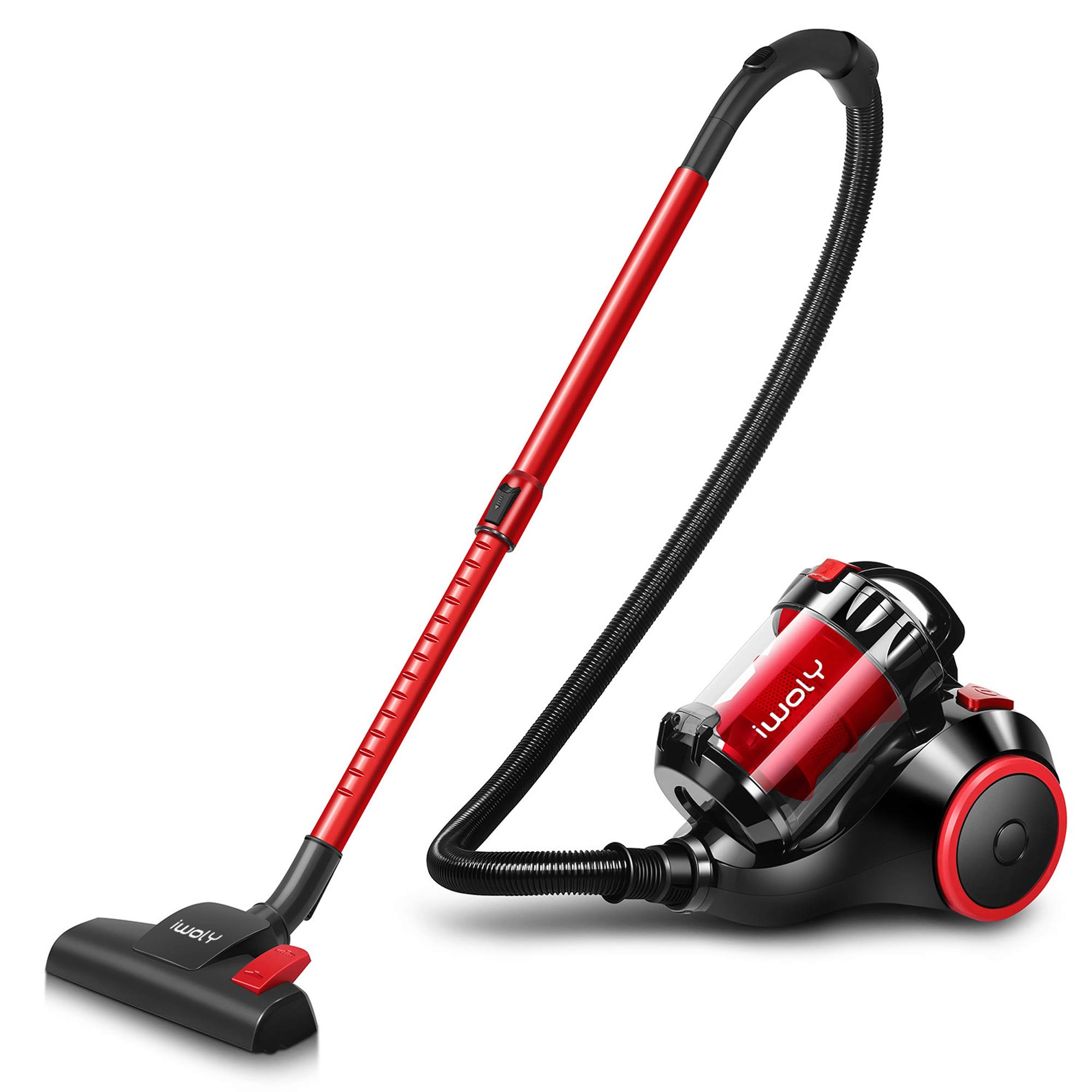 iwoly Vacuum Cleaner Canister 20000Pa Super Strong Suction High Power Small Lightweight Cord Type Cyclone Cleaner B12 Red червоний
iwoly Vacuum Cleaner Canister 20000Pa Super Strong Suction High Power Small Lightweight Cord Type Cyclone Cleaner B12 Red червоний