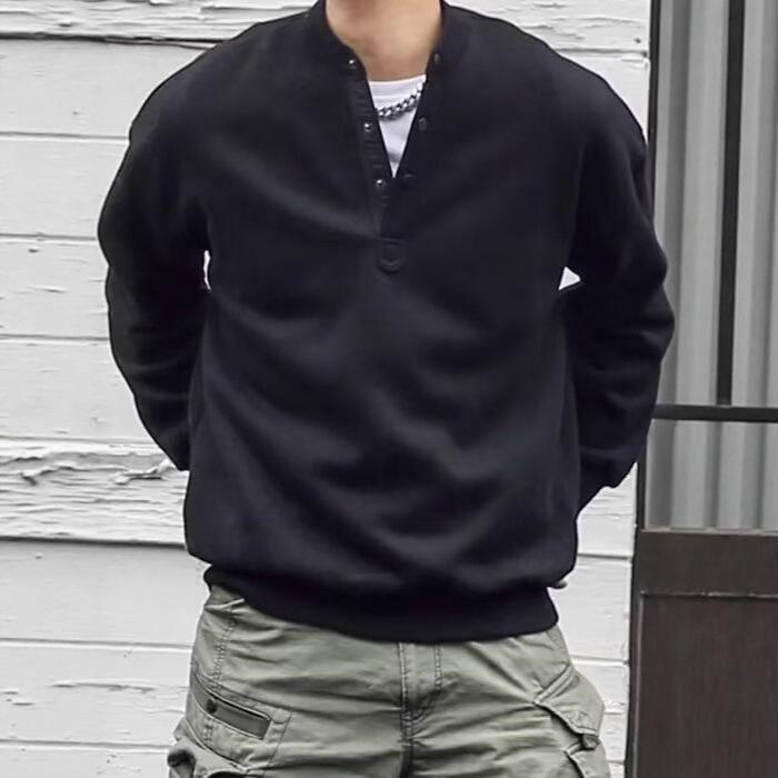Men s Trendy Henley Hoodie: Scruffy, Handsome Design with Half-Button Placket & Long Sleeves XXL чорний
Men s Trendy Henley Hoodie: Scruffy, Handsome Design with Half-Button Placket & Long Sleeves XXL чорний