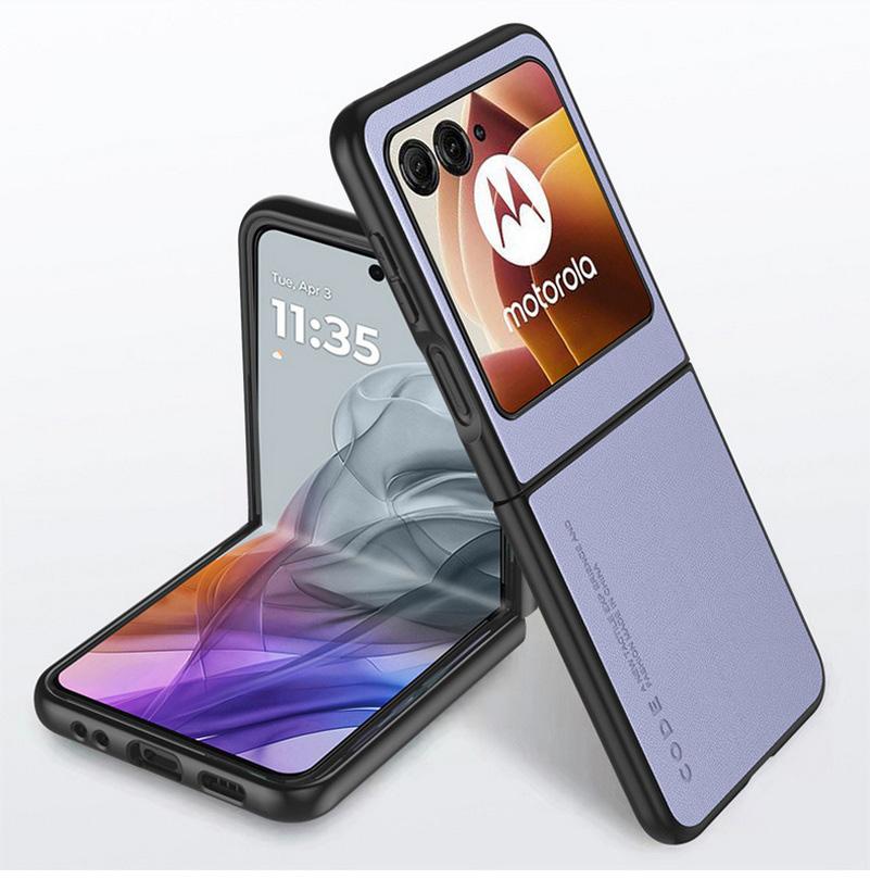 Розкішний шкіряний протиударний шкіряний чохол для Motorola Moto Razr 50 40 Ultra Protective Cover Магнітний автомобільний телефон з текстурою Легкий повний захист Moto Razr 50 світло-фіолетового кольору
Розкішний шкіряний протиударний шкіряний чохол для Motorola Moto Razr 50 40 Ultra Protective Cover Магнітний автомобільний телефон з текстурою Легкий повний захист Moto Razr 50 світло-фіолетового кольору