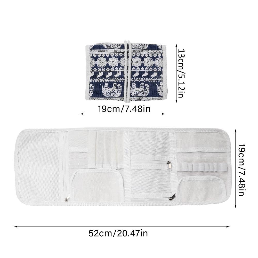 Zipper Bag Knitting Needles Case Empty Organizer Knitting Needle Storage Needles Holder Elephant Pattern
Zipper Bag Knitting Needles Case Empty Organizer Knitting Needle Storage Needles Holder Elephant Pattern
