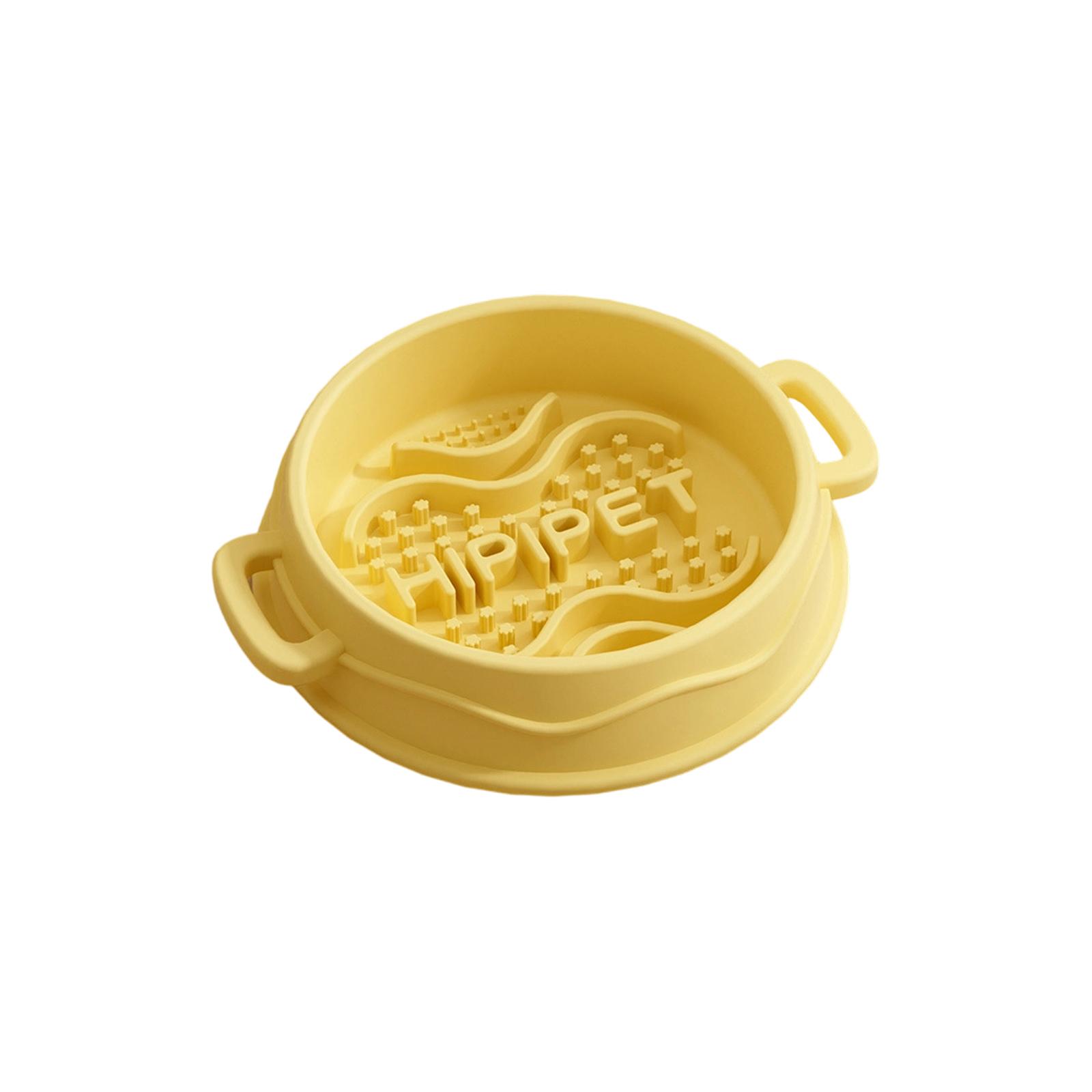 Silicone Slow Feeder Dog Bowl With Handles - Non-, Healthy Eating For Small To Medium Dogs & Cats One Size жовтий
Silicone Slow Feeder Dog Bowl With Handles - Non-, Healthy Eating For Small To Medium Dogs & Cats One Size жовтий
