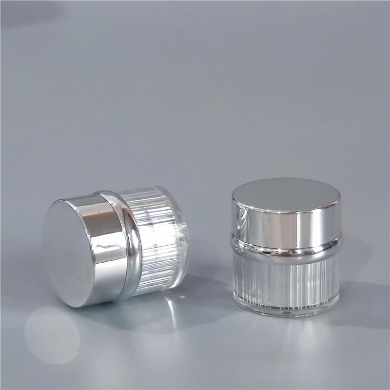 1pc 10g Silver Pump Jar Empty Acrylic Cream Bottle Refillable Cosmetic Easy To Use Container Portable Travel Makeup Tools
1pc 10g Silver Pump Jar Empty Acrylic Cream Bottle Refillable Cosmetic Easy To Use Container Portable Travel Makeup Tools