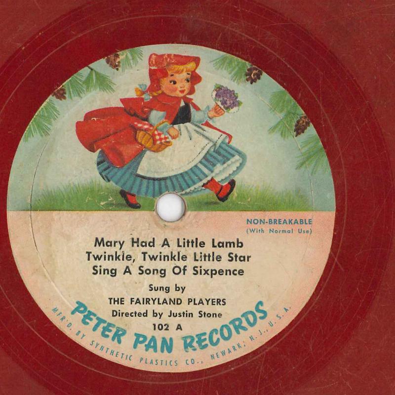 7inch Record FAIRYLAND PLAYERS Mary Had A Little Lamb Twinkle T 102 PETER PAN RECO US Childrens Used
7inch Record FAIRYLAND PLAYERS Mary Had A Little Lamb Twinkle T 102 PETER PAN RECO US Childrens Used