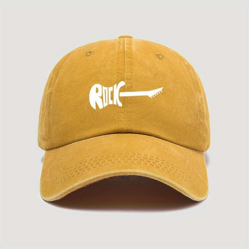 Rock Guitar Print Casual Baseball Cap Adjustable Hip Hop Cap Outdoor Leisure жовтий
Rock Guitar Print Casual Baseball Cap Adjustable Hip Hop Cap Outdoor Leisure жовтий