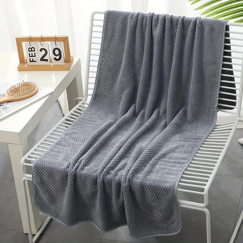 70X140cm Pineapple Lattice Bath Towel Coral Fleece Ultra Lightweight Breathable Quick Dry Soft Comfortable Beach Bathroom Towel серый
70X140cm Pineapple Lattice Bath Towel Coral Fleece Ultra Lightweight Breathable Quick Dry Soft Comfortable Beach Bathroom Towel серый