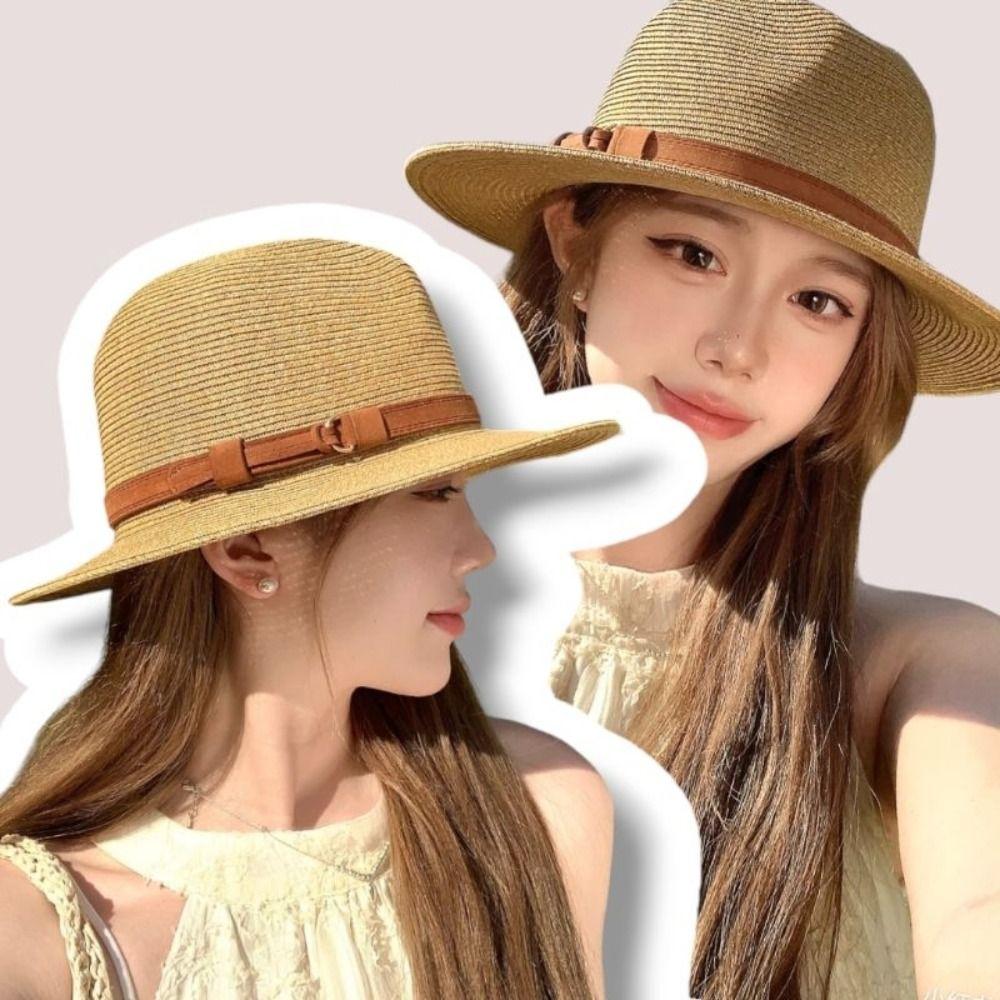 UV Protection Beach Panama Hat Wide Brim Fedora Sun Hat Summer Woven Hat молоко, білий колір
UV Protection Beach Panama Hat Wide Brim Fedora Sun Hat Summer Woven Hat молоко, білий колір