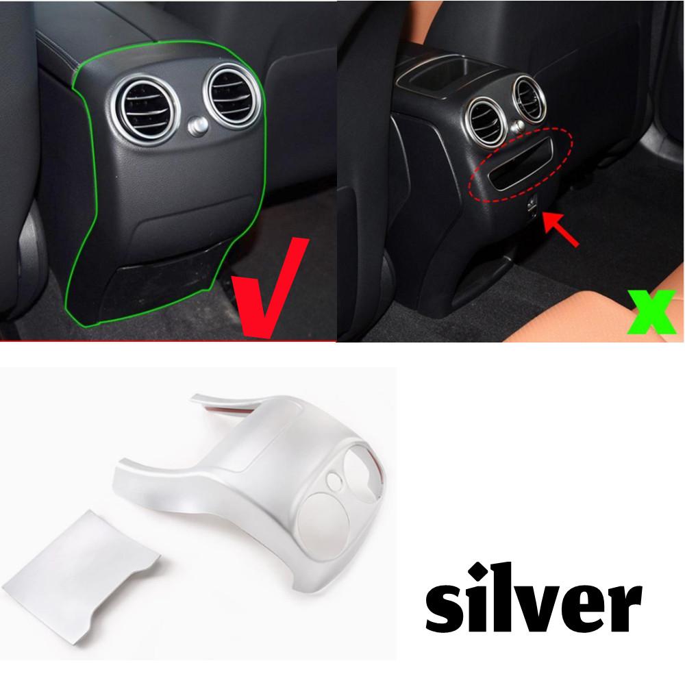 ABS Car Styling Rear Air Conditioning Outlet Vent Decorative Frame Trim Covers Sticker For Mercedes Benz GLC X253 2016-2025 срібний
ABS Car Styling Rear Air Conditioning Outlet Vent Decorative Frame Trim Covers Sticker For Mercedes Benz GLC X253 2016-2025 срібний