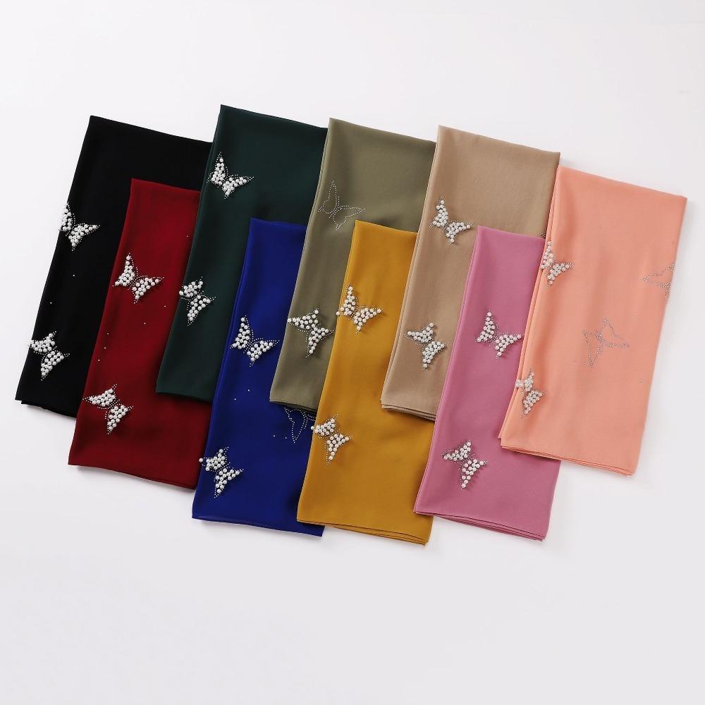 Islamic Clothing Turbans Butterfly Chiffon Scarf Solid Color Satin Hijab For Women зелений
Islamic Clothing Turbans Butterfly Chiffon Scarf Solid Color Satin Hijab For Women зелений