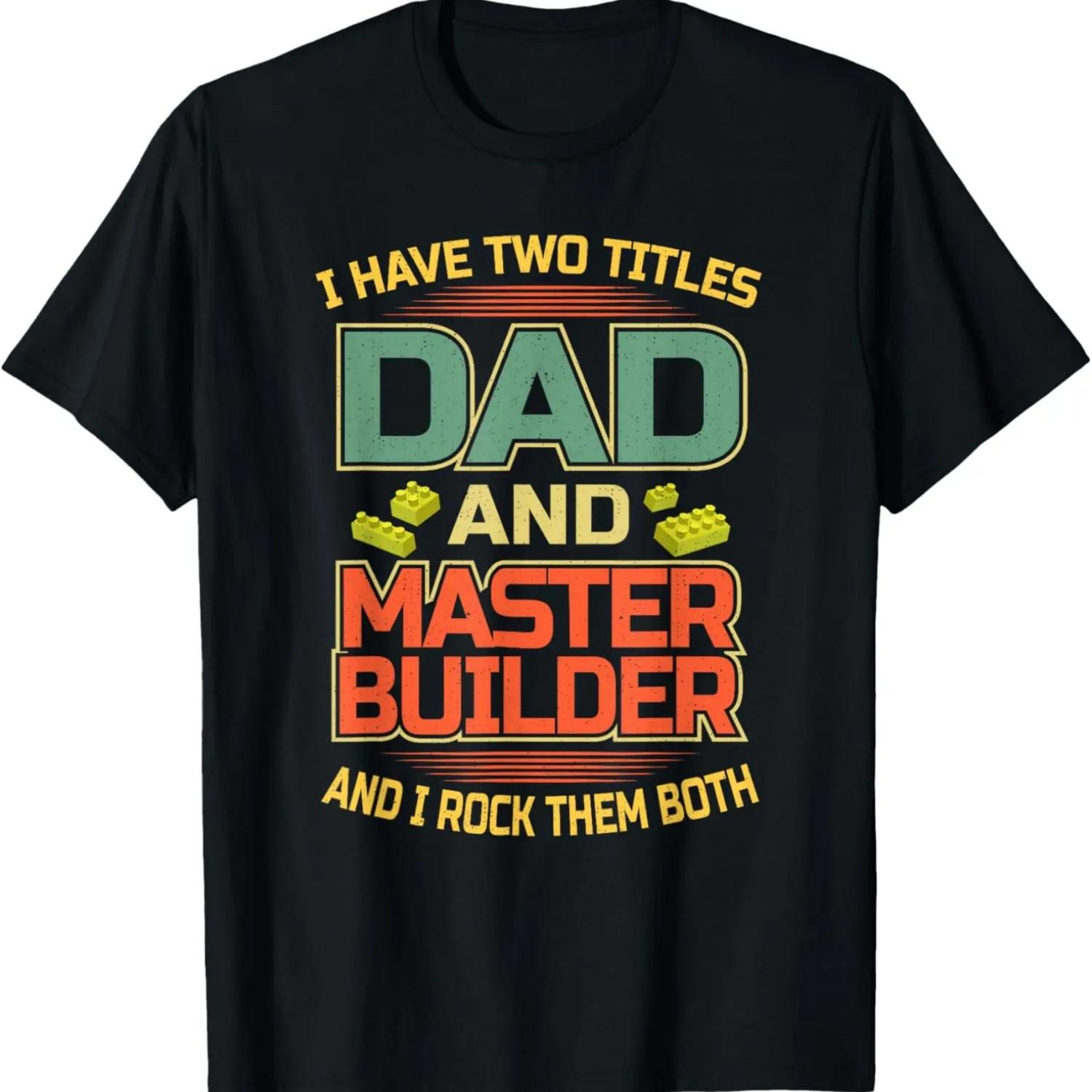 Dad Brick Builder Funny Blocks Master Builder Fathers Day T-Shirt XXXXXL чёрный
Dad Brick Builder Funny Blocks Master Builder Fathers Day T-Shirt XXXXXL чёрный