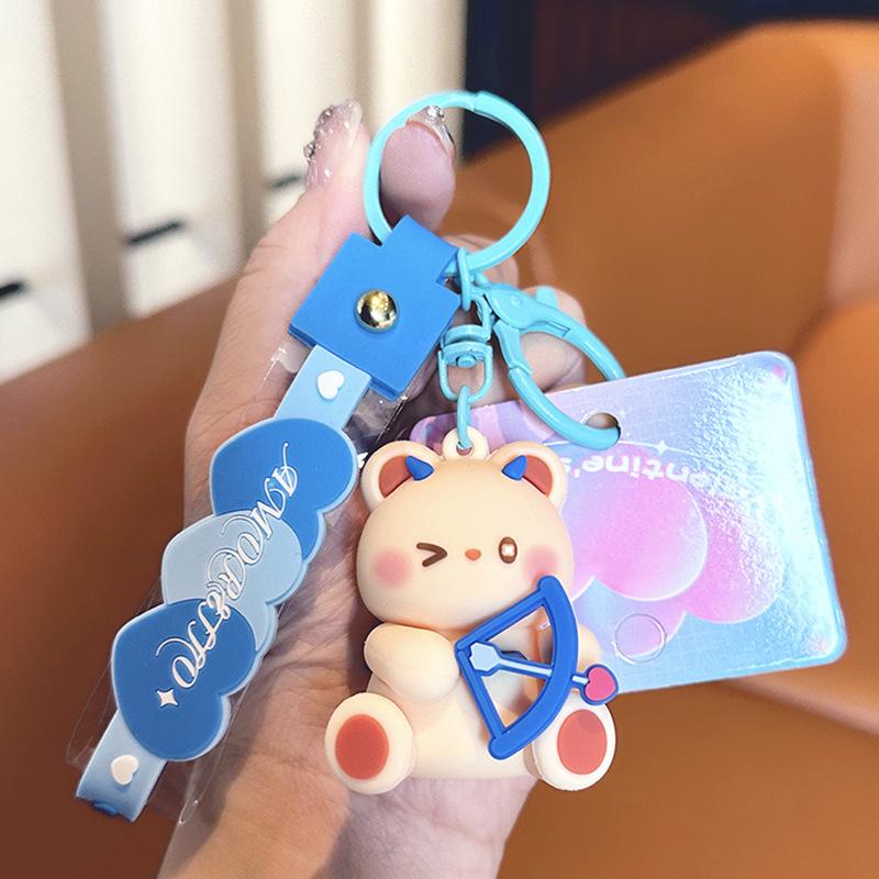 Cupid Rabbit Keychain Female Cute Bear Car Key Chain Exquisite Couple Key Ring Small Gift
Cupid Rabbit Keychain Female Cute Bear Car Key Chain Exquisite Couple Key Ring Small Gift