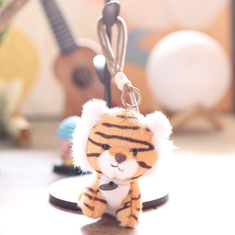Cute Forest Animal Plush Keychain, Tiger Lion Leopard Giraffe Doll Pendant, Backpack Bag Hanging Ornament Gift
Cute Forest Animal Plush Keychain, Tiger Lion Leopard Giraffe Doll Pendant, Backpack Bag Hanging Ornament Gift