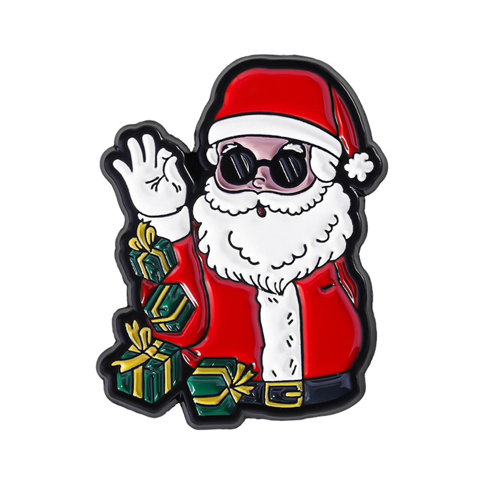 Colorful Santa Claus Christmas Brooch Safety Lapel Pin For Backpack Lapel Hat Decoration Holiday Party Gift
Colorful Santa Claus Christmas Brooch Safety Lapel Pin For Backpack Lapel Hat Decoration Holiday Party Gift