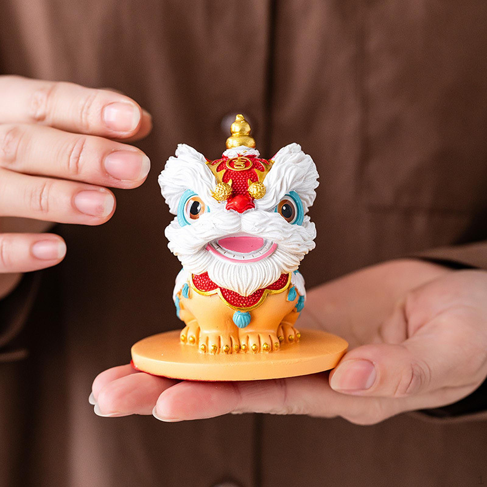 Китайская статуэтка льва, небольшая коллекционная вещь для декора офиса, любителей чая, входа в сад красный
Китайская статуэтка льва, небольшая коллекционная вещь для декора офиса, любителей чая, входа в сад красный