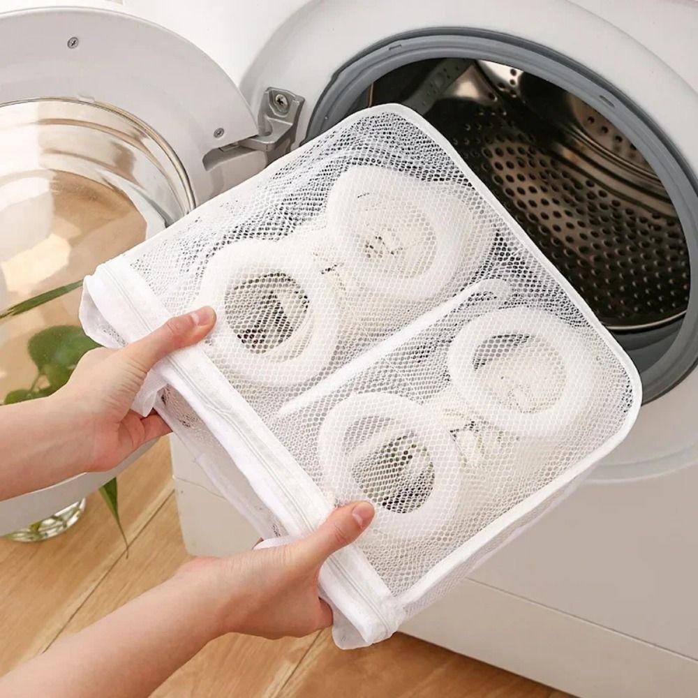 Home Supply Lazy Anti-deformation Shoe Cover Anti-deformation Washing Shoes Bag Shoes Organizers рожевий
Home Supply Lazy Anti-deformation Shoe Cover Anti-deformation Washing Shoes Bag Shoes Organizers рожевий