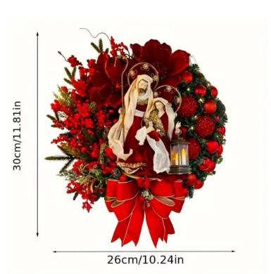 Christmas Wreath Hot Sale Merry Christmas Decoration Wreath Manufacturer Artificial Greenery Christmas Garland Decoration
Christmas Wreath Hot Sale Merry Christmas Decoration Wreath Manufacturer Artificial Greenery Christmas Garland Decoration