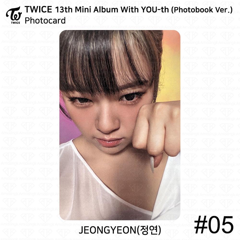 TWICE 13-й мини-альбом с молодежной фотокарточкой YOU-th, плакатом, пленкой, стикером Jeongyeon KPOP K-POP Photocard - #05
TWICE 13-й мини-альбом с молодежной фотокарточкой YOU-th, плакатом, пленкой, стикером Jeongyeon KPOP K-POP Photocard - #05