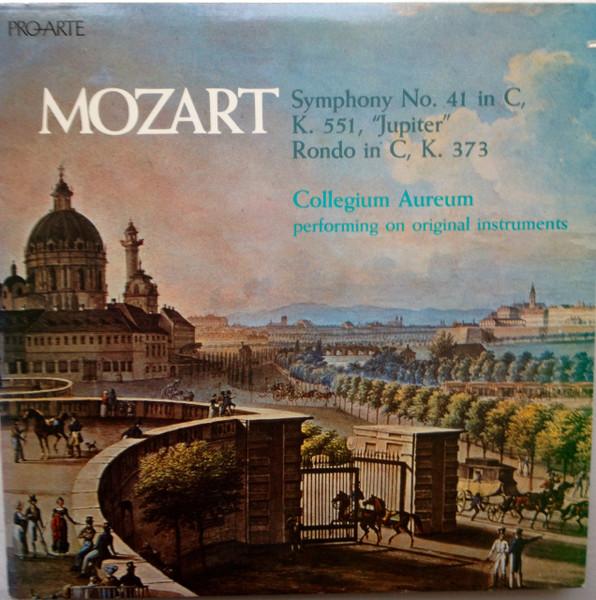 LP Record COLLEGIUM AUREUM FRANZJOSEF MAIER Mozart Symphony No. 41 Jupiter Ro PAL1009 PRO ARTE 1981 US Classical Used
LP Record COLLEGIUM AUREUM FRANZJOSEF MAIER Mozart Symphony No. 41 Jupiter Ro PAL1009 PRO ARTE 1981 US Classical Used