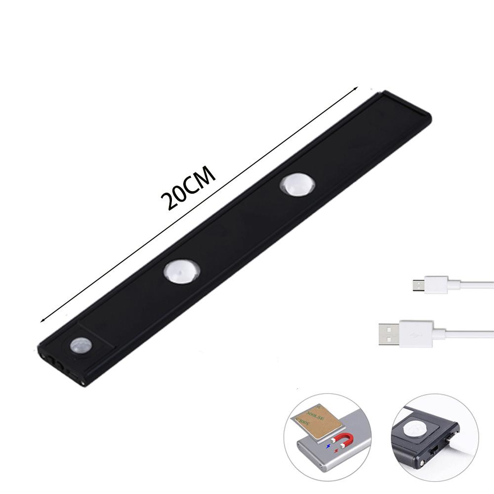 MZ-1602 20CM Slim Strip Light Self-Adhesive Closet Lamp Cabinet Wardrobe Lighting Smart LED Human Body Sensing Night Light Black
MZ-1602 20CM Slim Strip Light Self-Adhesive Closet Lamp Cabinet Wardrobe Lighting Smart LED Human Body Sensing Night Light Black