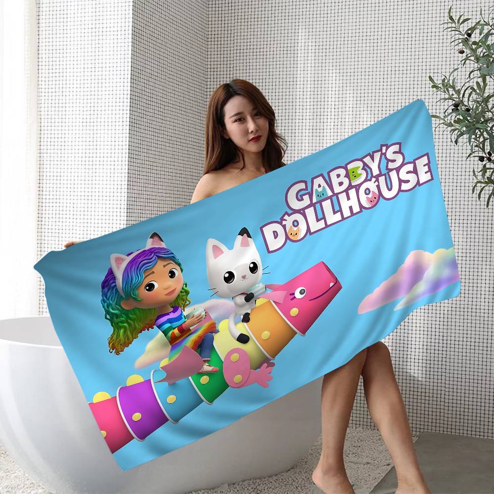 Children Animation G-GabbyS D-Dollhouse Microfiber Beach Towel Absorbent Quick Dry Soft Yoga Swimming Resort Mountain Towel W30*H60(CM)
Children Animation G-GabbyS D-Dollhouse Microfiber Beach Towel Absorbent Quick Dry Soft Yoga Swimming Resort Mountain Towel W30*H60(CM)