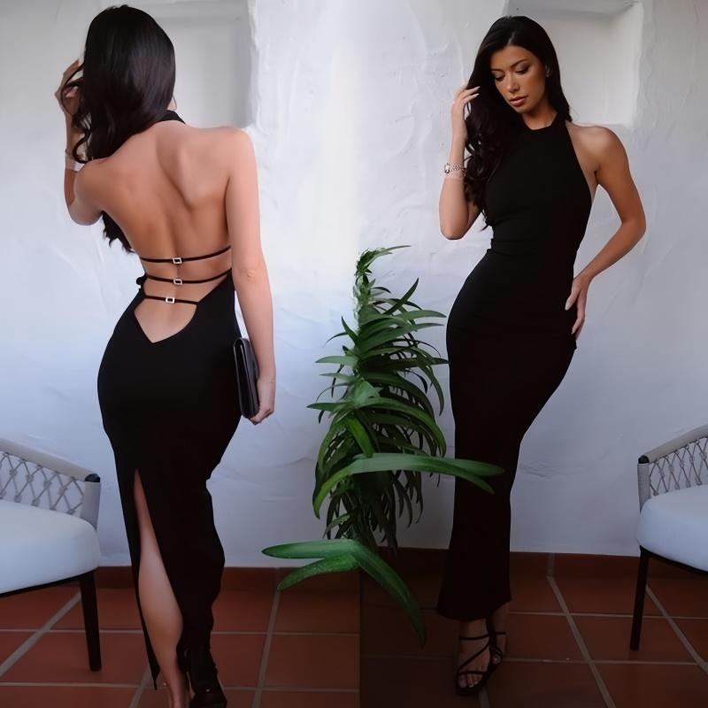 Нові модні сексуальні жіночі сукні на застібках. Чорні довгі сукні без рукавів із глибокою V-подібною спинкою і без рукавів для жінок, літні канікули, нічні клуби, вечірні сукні, одяг L чорний
Нові модні сексуальні жіночі сукні на застібках. Чорні довгі сукні без рукавів із глибокою V-подібною спинкою і без рукавів для жінок, літні канікули, нічні клуби, вечірні сукні, одяг L чорний