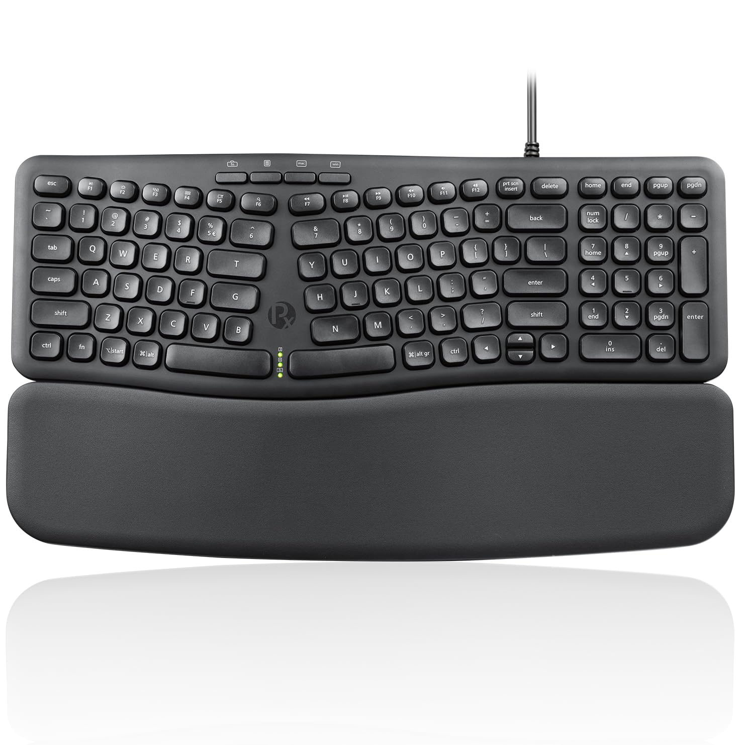 Perixx Ergonomics English Layout Keyboard Detachable Wrist Rest Black PERIBOARD-536BUS
Perixx Ergonomics English Layout Keyboard Detachable Wrist Rest Black PERIBOARD-536BUS