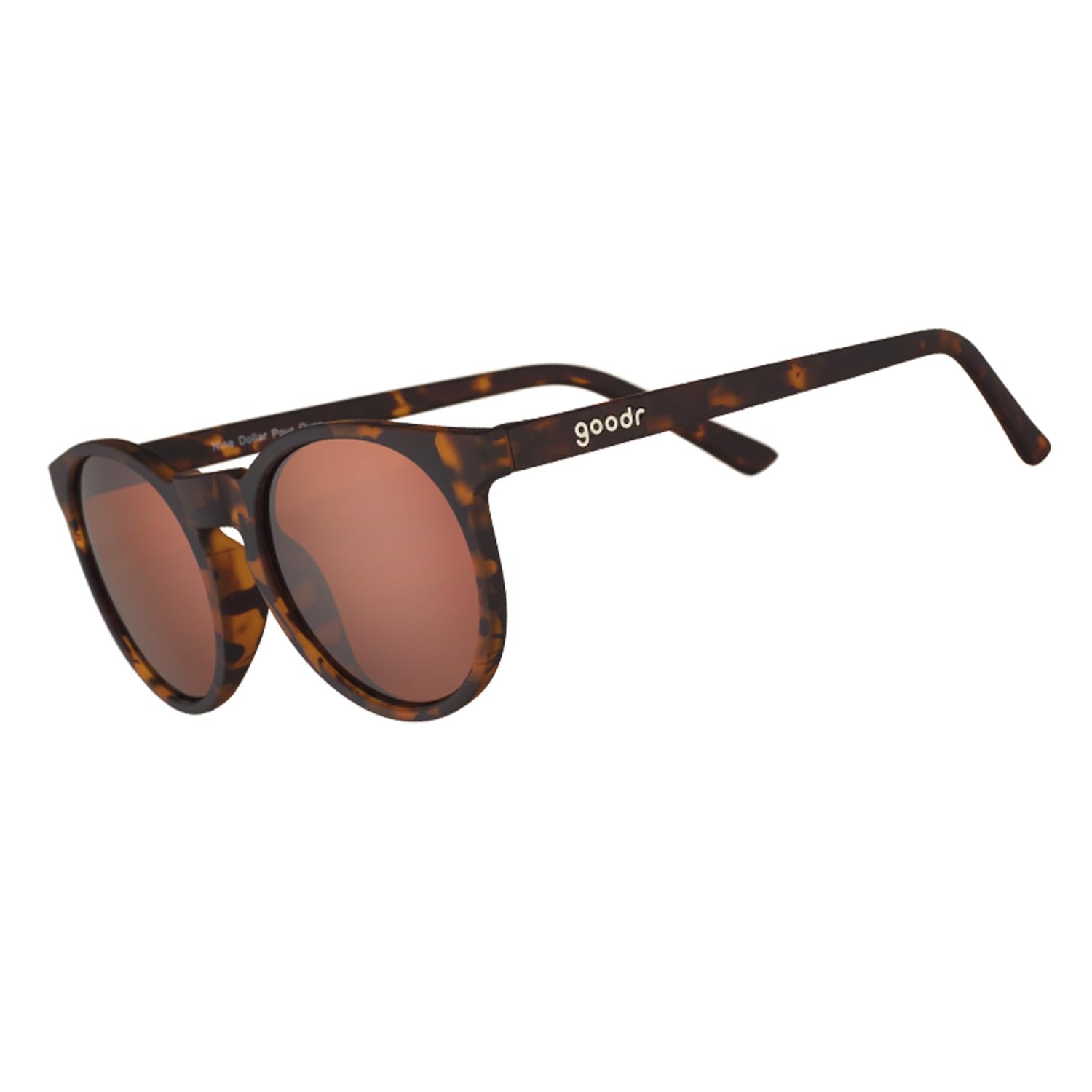goodr Nine Dollar Pour Over Polarized Round Sunglasses для мужчин и женщин, коричневая полупрозрачная оправа с коричневыми линзами, защита UV400, коричневый размер S коричневый
goodr Nine Dollar Pour Over Polarized Round Sunglasses для мужчин и женщин, коричневая полупрозрачная оправа с коричневыми линзами, защита UV400, коричневый размер S коричневый