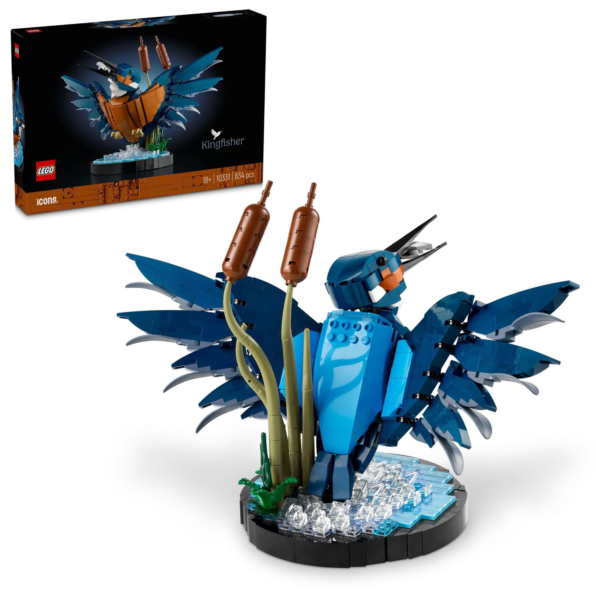 LEGO Icon Kingfisher Toy Present Birthday Block Christmas Men Women Interior Stylish Animal Creature 10331
LEGO Icon Kingfisher Toy Present Birthday Block Christmas Men Women Interior Stylish Animal Creature 10331
