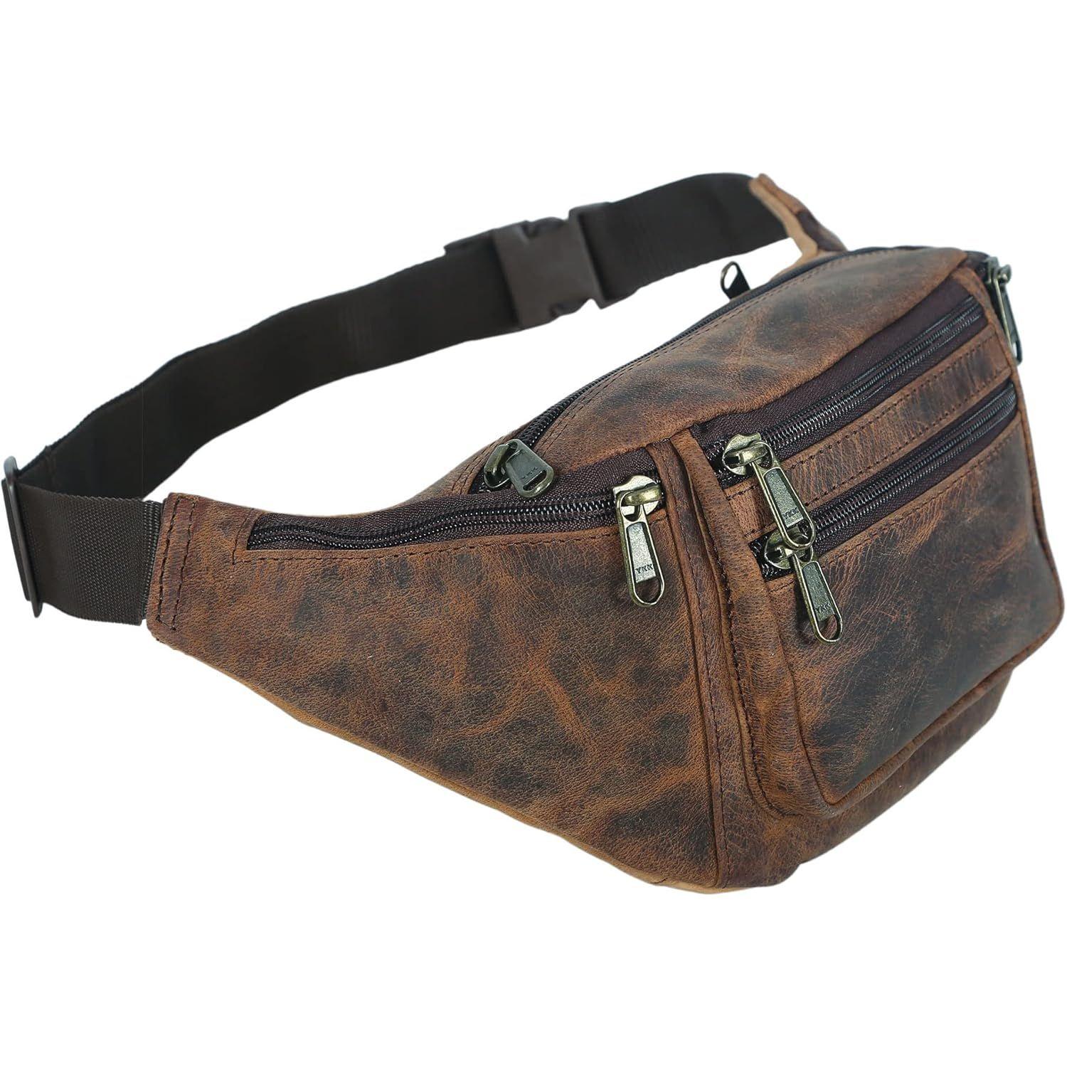 New Premium Buffalo Leather Fanny Pack Waist Multifunction Hip Bum Bag Travel Pouch for women and men 8*8*1.5 коричневий
New Premium Buffalo Leather Fanny Pack Waist Multifunction Hip Bum Bag Travel Pouch for women and men 8*8*1.5 коричневий