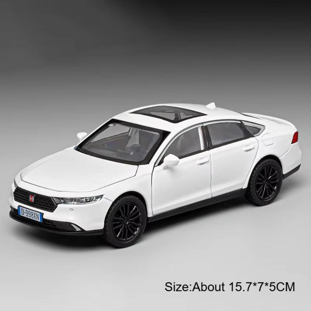 1:32 Scale Honda TYPER Accord Toy Car Models Alloy Diecast Pull Back Sound Light Doors Opened Decoration Vehicles for Kids Gifts
1:32 Scale Honda TYPER Accord Toy Car Models Alloy Diecast Pull Back Sound Light Doors Opened Decoration Vehicles for Kids Gifts