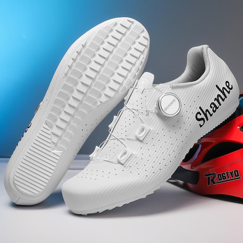 Shanhe Professional Unlocked Cycling Shoes - Lightweight, Hardened Sole, for Road & Mountain Biking, Men & Women 43
Shanhe Professional Unlocked Cycling Shoes - Lightweight, Hardened Sole, for Road & Mountain Biking, Men & Women 43