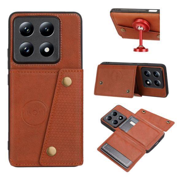 Чехол для мобильного телефона Xiaomi 14T 5G Xiaomi 14Tpro 5G Новый популярный кожаный чехол Противоударный кожаный чехол для карт Mi 14Tpro 5G коричневый
Чехол для мобильного телефона Xiaomi 14T 5G Xiaomi 14Tpro 5G Новый популярный кожаный чехол Противоударный кожаный чехол для карт Mi 14Tpro 5G коричневый