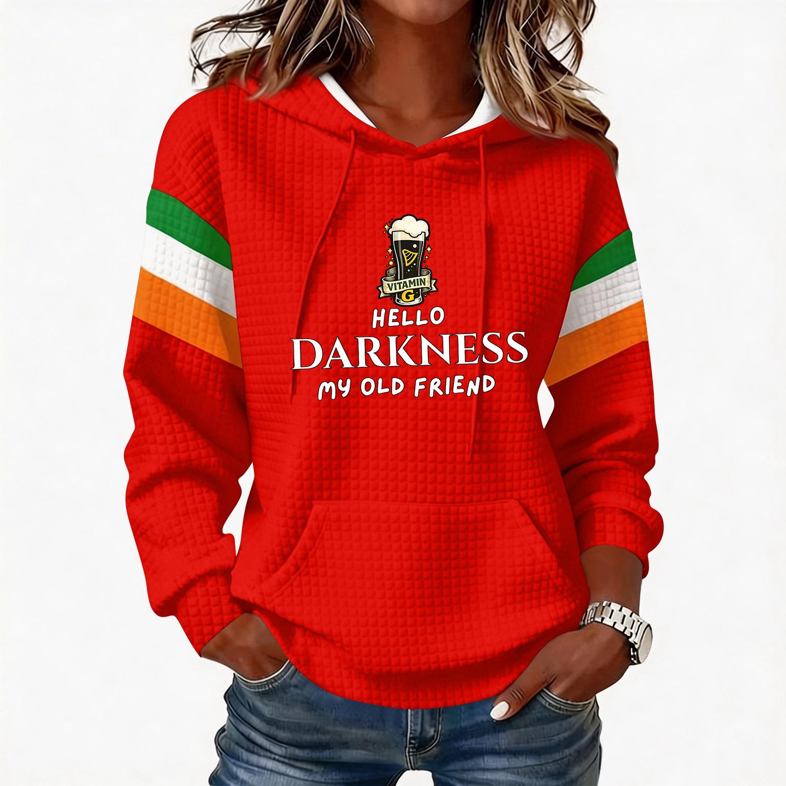 Women s Fashion Lightweight Long-Sleeved Pullover Hoodie with Pockets and Print XL червоний
Women s Fashion Lightweight Long-Sleeved Pullover Hoodie with Pockets and Print XL червоний