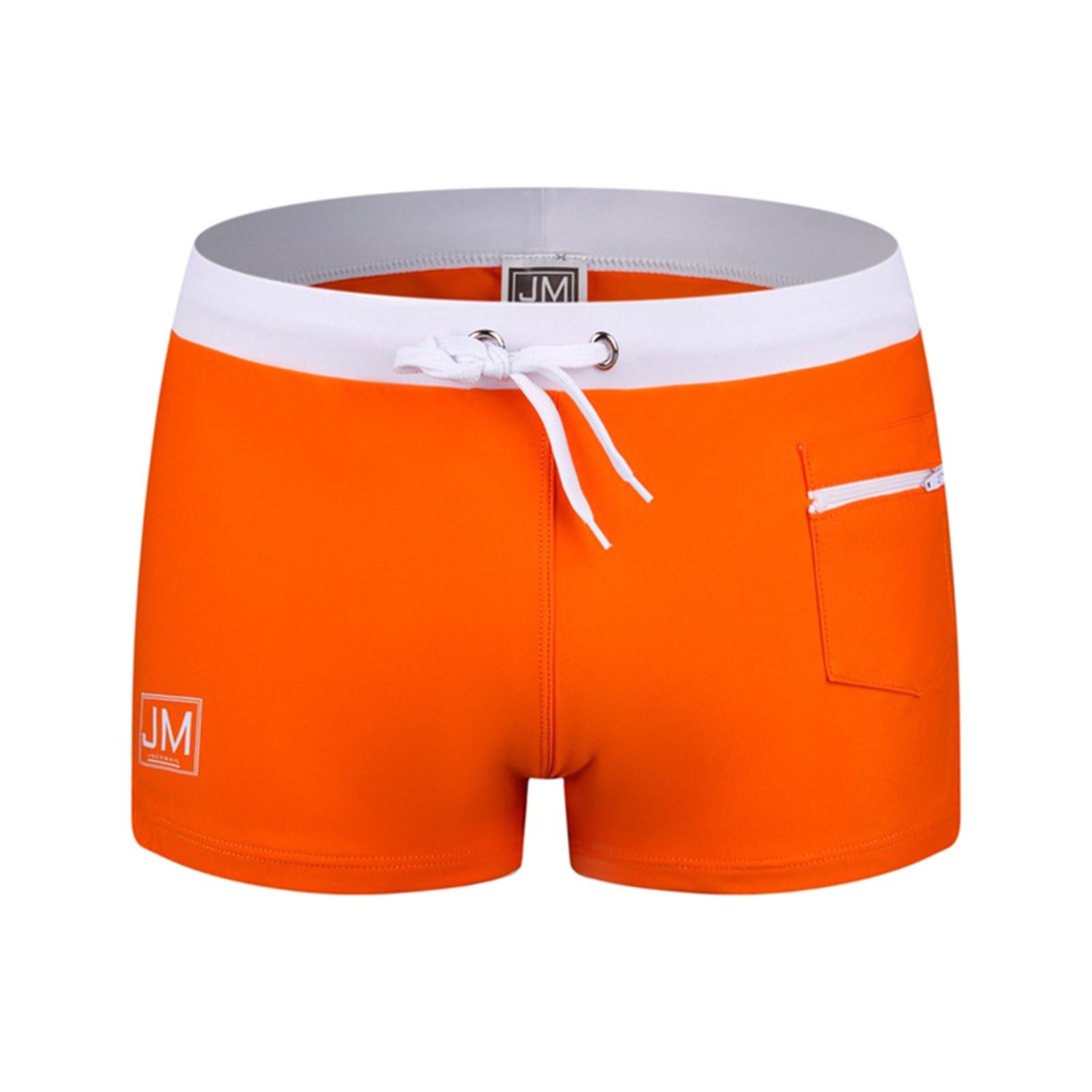 Mens Swimwear Boxer Sports Shorts Swim Trunks With Zipper Pockets XL помаранчевий
Mens Swimwear Boxer Sports Shorts Swim Trunks With Zipper Pockets XL помаранчевий
