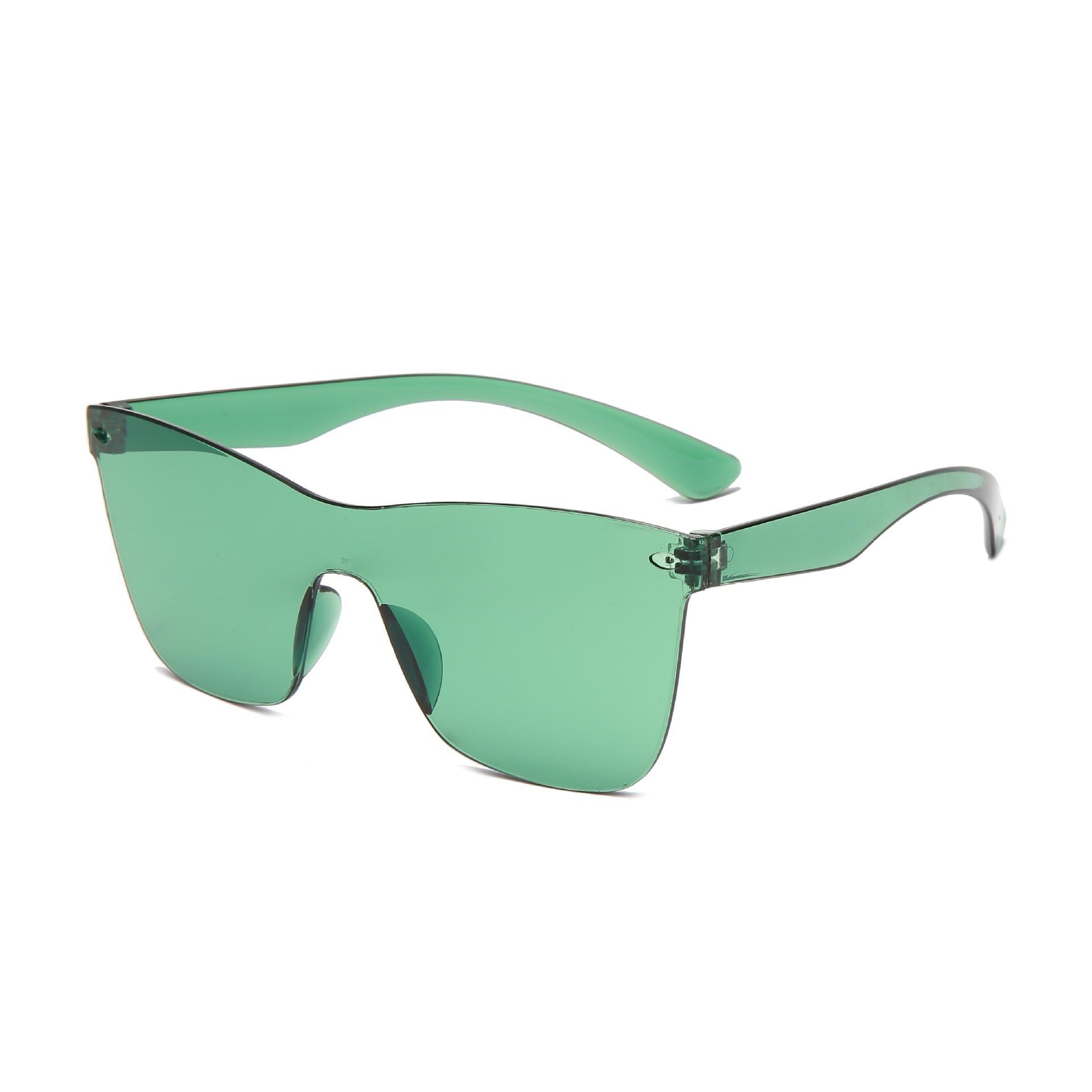 Fashion Rice Nail Integrated Retro Sunglasses Pc Plastic Frameless Sunglasses 23 Colors As shown in the picture зелений
Fashion Rice Nail Integrated Retro Sunglasses Pc Plastic Frameless Sunglasses 23 Colors As shown in the picture зелений