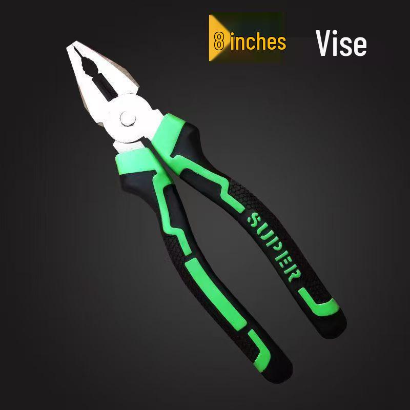 Tiger Universal Industrial-Grade Multifunctional Wire Pliers with Comfortable Non-slip PP Dipped Handle for Household Use.
Tiger Universal Industrial-Grade Multifunctional Wire Pliers with Comfortable Non-slip PP Dipped Handle for Household Use.