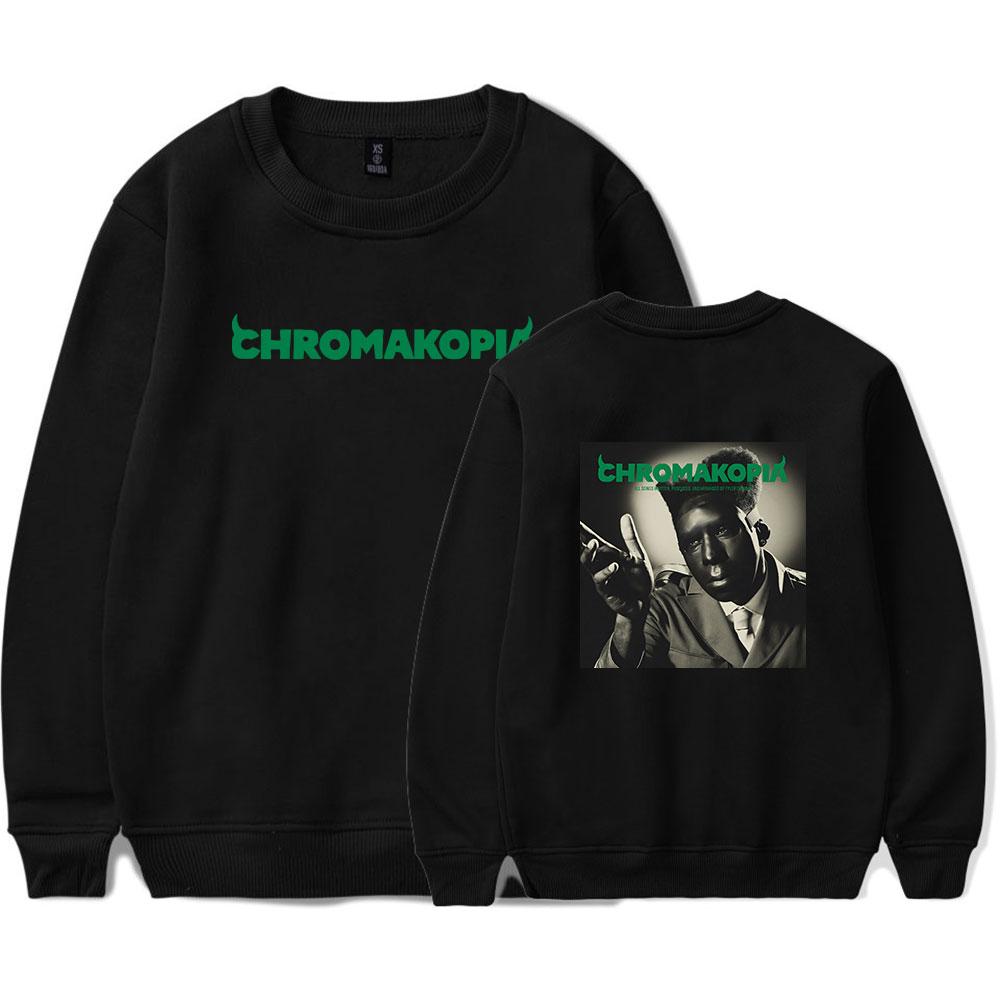 Chromakopia Худи Оверсайз Женское Мужское С круглым вырезом С длинным рукавом Свитшот Повседневная Спортивная одежда XS чёрный
Chromakopia Худи Оверсайз Женское Мужское С круглым вырезом С длинным рукавом Свитшот Повседневная Спортивная одежда XS чёрный