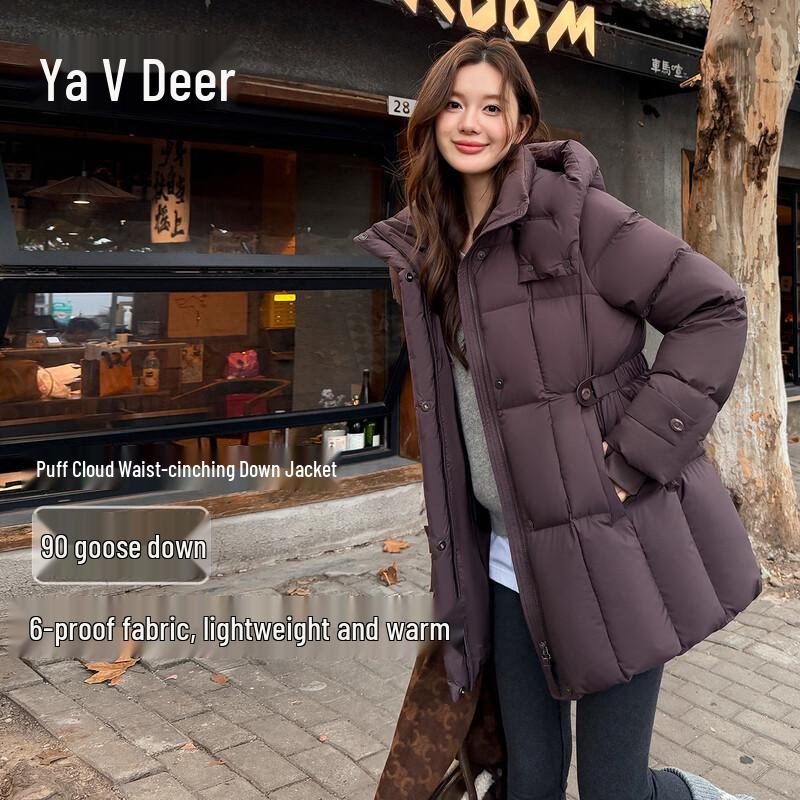 Yalu Women s Mid-Length 90% Goose Down Winter Jacket XL
Yalu Women s Mid-Length 90% Goose Down Winter Jacket XL