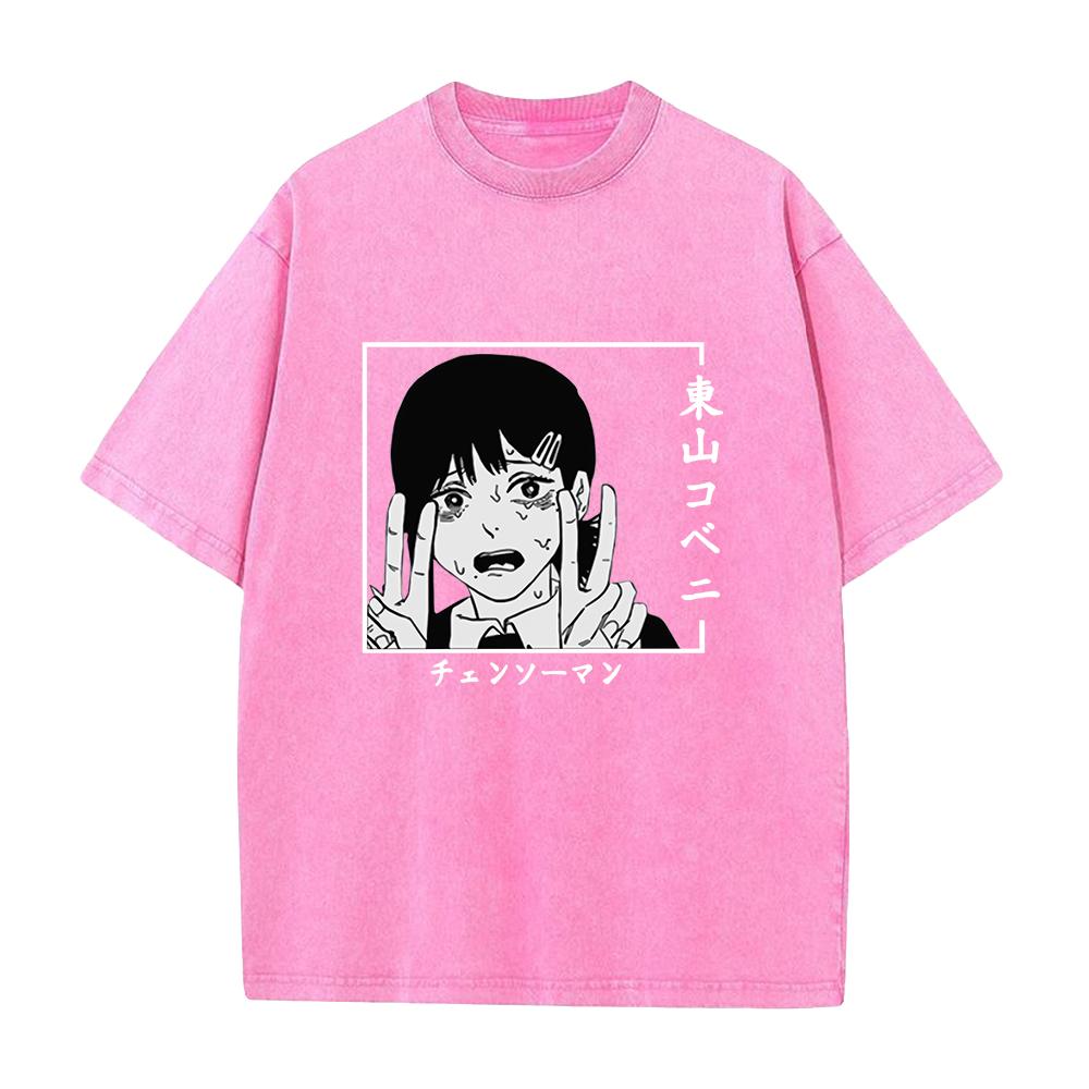 Anime Chainsaw Man Higashiyama Kobeni Cute Print Tee Men Women Manga Tshirts Washed Cotton T Shirt Harajuku Unisex Tshirt S
Anime Chainsaw Man Higashiyama Kobeni Cute Print Tee Men Women Manga Tshirts Washed Cotton T Shirt Harajuku Unisex Tshirt S